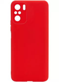Силиконовый чехол Candy Full Camera для Xiaomi Redmi K40 / K40 Pro / K40 Pro+ / Poco F3, Красный / Red