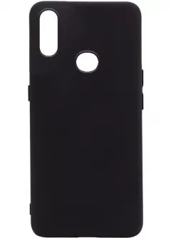 Уценка Чехол Silicone Cover Full without Logo (A) для Samsung Galaxy A10s, Дефект упаковки / Черный / Black