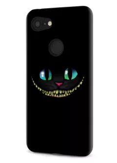 Google Pixel 3A гибридный противоударный чехол LoooK с картинкой - Чеширский кот
