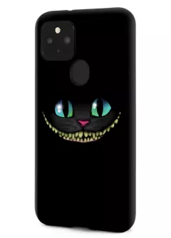 Google Pixel 4A 5G гибридный противоударный чехол LoooK с картинкой - Чеширский кот