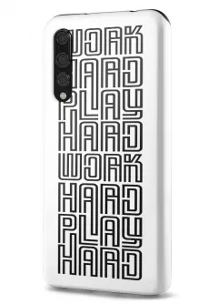 Huawei P20 Pro гибридный противоударный чехол LoooK с картинкой - Hard work/play