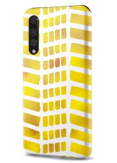 Huawei P20 Pro гибридный противоударный чехол LoooK с картинкой - Желтые клетки