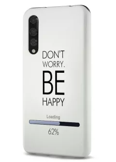 Huawei P20 Pro гибридный противоударный чехол LoooK с картинкой - Будь счастлив