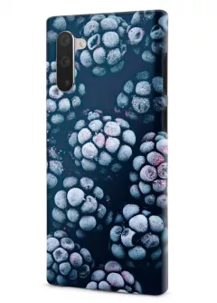 Samsung Note 10 гибридный противоударный чехол LoooK с картинкой - Ежевика