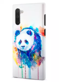Samsung Note 10 гибридный противоударный чехол LoooK с картинкой - Панда из красок