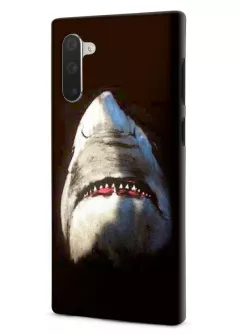 Samsung Note 10 гибридный противоударный чехол LoooK с картинкой - Акула