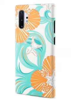 Samsung Note 10 Plus гибридный противоударный чехол LoooK с картинкой - Морская красота