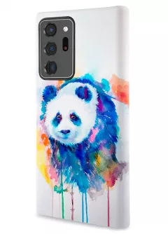 Samsung Note 20 Ultra гибридный противоударный чехол LoooK с картинкой - Панда из красок