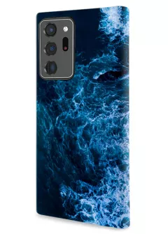 Samsung Note 20 Ultra гибридный противоударный чехол LoooK с картинкой - Океан