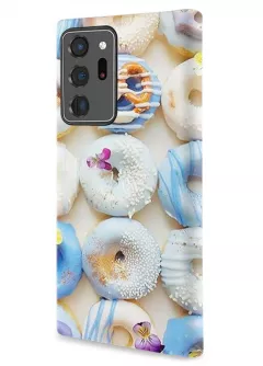 Samsung Note 20 Ultra гибридный противоударный чехол LoooK с картинкой - Пончики