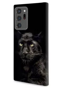 Samsung Note 20 Ultra гибридный противоударный чехол LoooK с картинкой - Пантера
