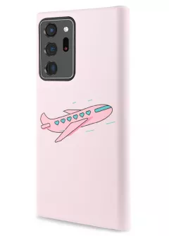 Samsung Note 20 Ultra гибридный противоударный чехол LoooK с картинкой - Самолет