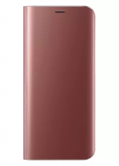 Чехол-книжка Clear View Standing Cover для Xiaomi Mi 10 / Mi 10 Pro, Rose Gold