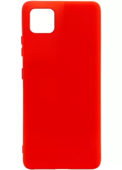 Чехол Silicone Cover Full without Logo (A) для Huawei Y5p, Красный / Red
