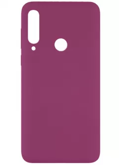 Чехол Silicone Cover Full without Logo (A) для Huawei Y6p, Бордовый / Marsala