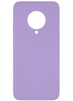 Чехол Silicone Cover Full without Logo (A) для Xiaomi Redmi K30 Pro / Poco F2 Pro, Сиреневый / Dasheen