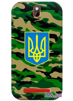 Чехол для HTC One ST - Военная Украина