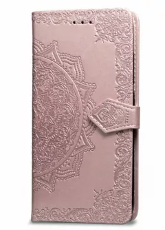 Кожаный чехол (книжка) Art Case с визитницей для Xiaomi Redmi Note 5 Pro / Note 5 (DC), Розовый