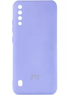 Чехол Silicone Cover My Color Full Camera (A) для ZTE Blade A7 (2020), Сиреневый / Dasheen