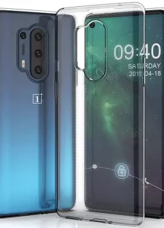 TPU чехол Epic Transparent 1,0mm для OnePlus 8 Pro, Бесцветный (прозрачный)