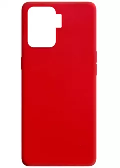 Силиконовый чехол Candy для Oppo Reno 5 Lite / A94 4G, Красный