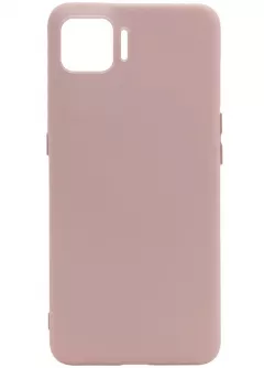 Чехол Silicone Cover Full without Logo (A) для Oppo A73, Розовый / Pink Sand