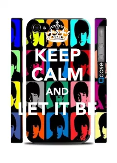 Чехол для фанатов Beatles - Let it Be 4, 4с | Qcase