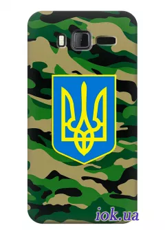 Чехол на Lenovo A916 - Военный герб Украины