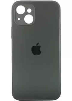 TPU+Glass чехол Matte Candy Full camera для Apple iPhone 13 mini (5.4"), Зеленый
