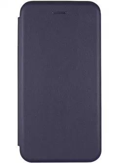 Кожаный чехол (книжка) Classy для Xiaomi Redmi Note 9s / Note 9 Pro / Note 9 Pro Max, Темно-синий