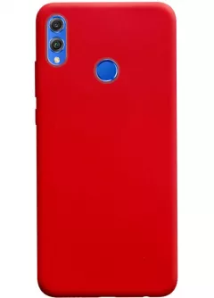 Силиконовый чехол Candy для Huawei Honor 8X, Красный