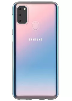 TPU чехол GETMAN Transparent 1,0 mm для Samsung Galaxy M31, Бесцветный (прозрачный)