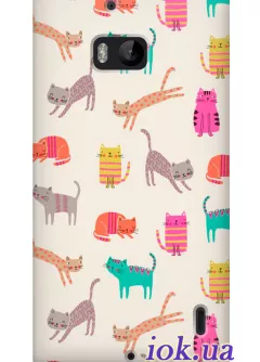 Чехол для Nokia Lumia 930 - Коты