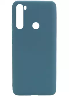Силиконовый чехол Candy для Xiaomi Redmi Note 8, Синий / Powder Blue