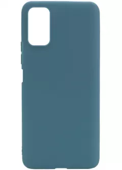 Силиконовый чехол Candy для Xiaomi Poco M4 Pro 5G, Синий / Powder Blue
