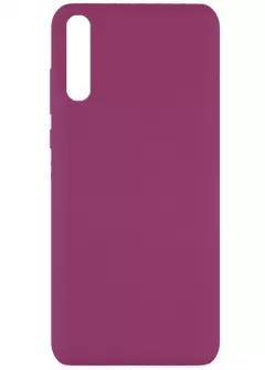Чехол Silicone Cover Full without Logo (A) для Huawei Y8p (2020) / P Smart S, Бордовый / Marsala