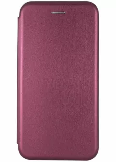 Кожаный чехол (книжка) Classy для Xiaomi Redmi Note 8 Pro, Бордовый