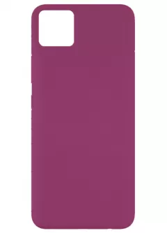 Чехол Silicone Cover Full without Logo (A) для Realme C11, Бордовый / Marsala
