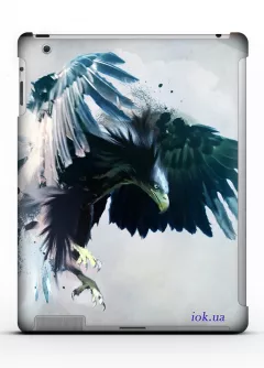 Чехол с рисунком "Орел"для iPad 2/3/4 - Еagle