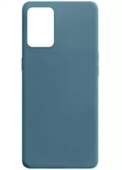Силиконовый чехол Candy для Oppo A74 4G / F19, Синий / Powder Blue