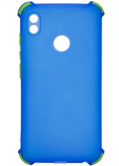 TPU чехол Ease Glossy Buttons Full Camera для TECNO POP 3, Синий