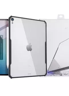 TPU+PC чехол Xundd c усиленными углами для Apple iPad Pro 11" (2018), Бесцветный / Черный