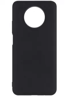 Чехол Silicone Cover Full without Logo (A) для Xiaomi Redmi Note 9 5G / Note 9T, Черный / Black