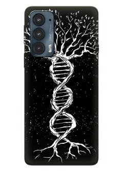 Motorola Edge 20 силиконовый чехол с картинкой - Дерево жизни