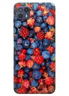 Чехол для Motorola G50 5G с аппетитным фото спелых ягод