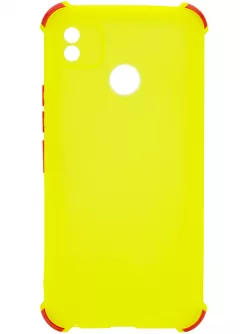 TPU чехол Ease Glossy Buttons Full Camera для TECNO POP 4, Желтый