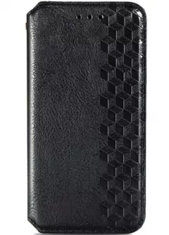 Кожаный чехол книжка GETMAN Cubic (PU) для ZTE Blade V30 Vita, Черный