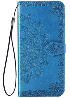 Кожаный чехол (книжка) Art Case с визитницей для Xiaomi Redmi Note 7 / Note 7 Pro / Note 7s, Синий