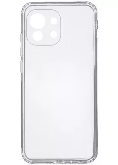 TPU чехол GETMAN Clear 1,0 mm для Xiaomi Mi 11, Бесцветный (прозрачный)