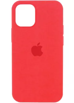 Чехол Silicone Case Full Protective (AA) для Apple iPhone 13 Pro Max (6.7"), Оранжевый / Pink citrus